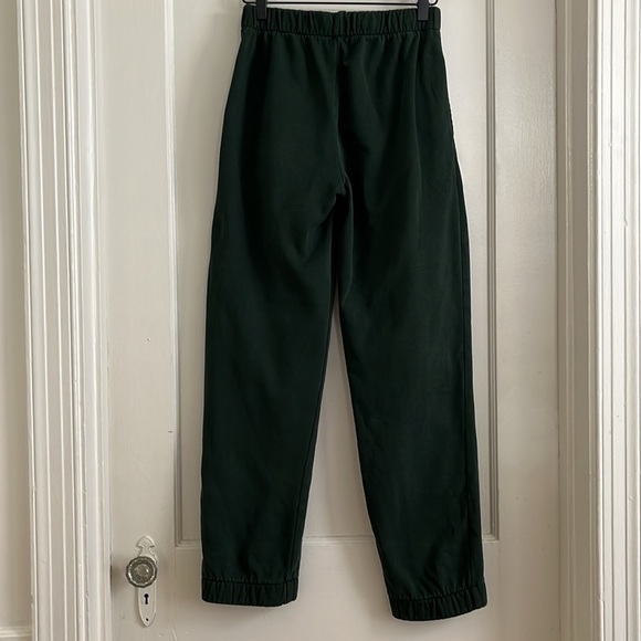 John Galt Brandy Melville New York Sweatpants in Forest Green - Picture 3 of 14